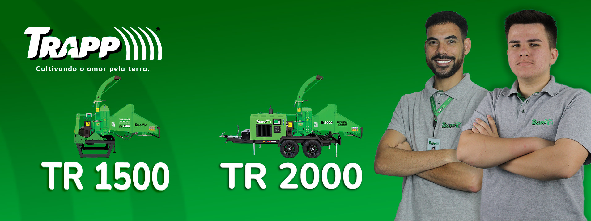 Banner - 27.TRITURADOR DE GALHOS / RESÍDUOS :  TR 1500 / TR 2000
